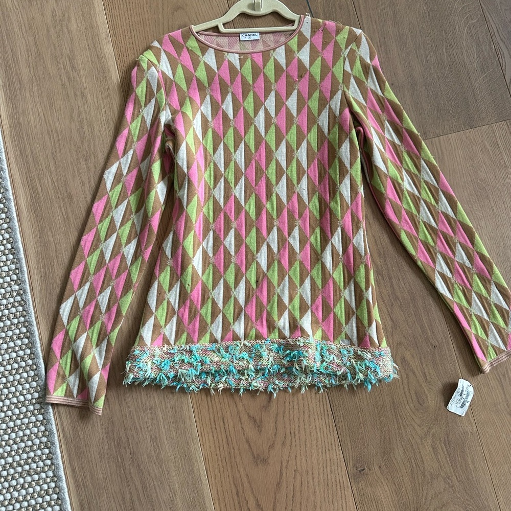Chanel mod style mini dress